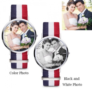 Custom Photo Watch for Women Stainless Steel