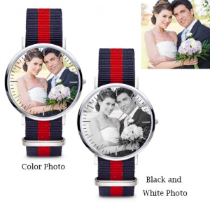 Personalized Men's Photo Watch