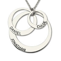 disc necklace for mom