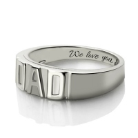 men's DAD ring