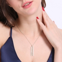 roman numeral necklace