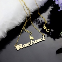 Gold Love Letter Necklace